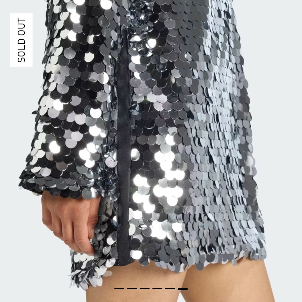 adidas Originals ADILENIUM SEASON 4 TEAMGEIST SEQUINS MINI DRESS